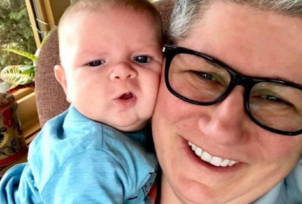 Voici les photos tout � fait adorables de la fille de Ginette Reno et de son petit-fils