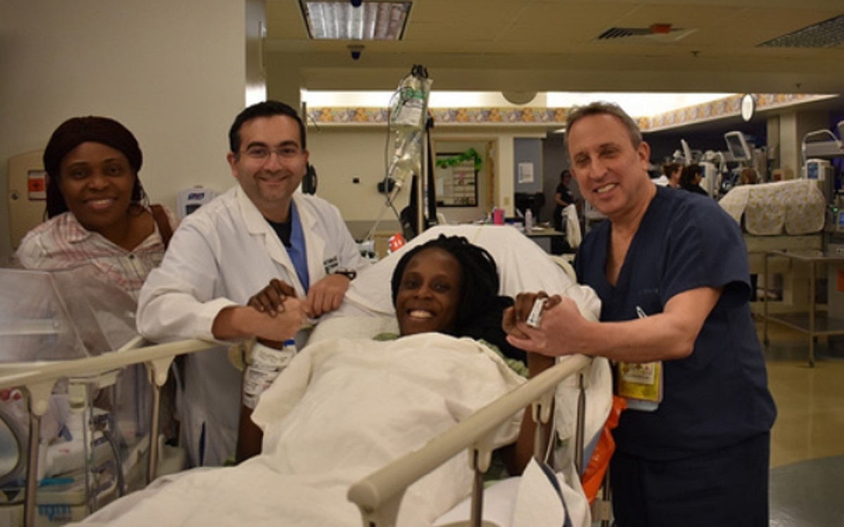 Une maman accouche de six b�b�s en seulement neuf minutes