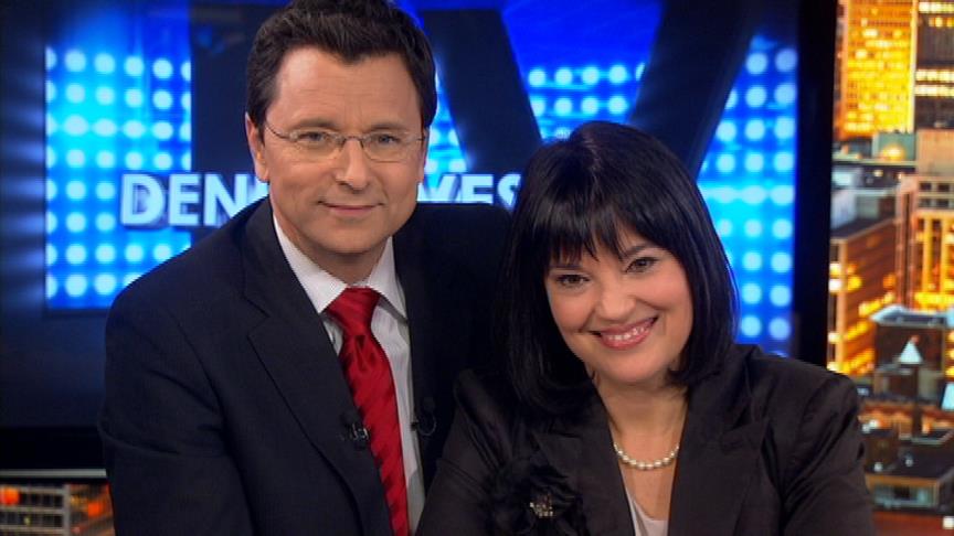 Denis L�vesque et sa conjointe
